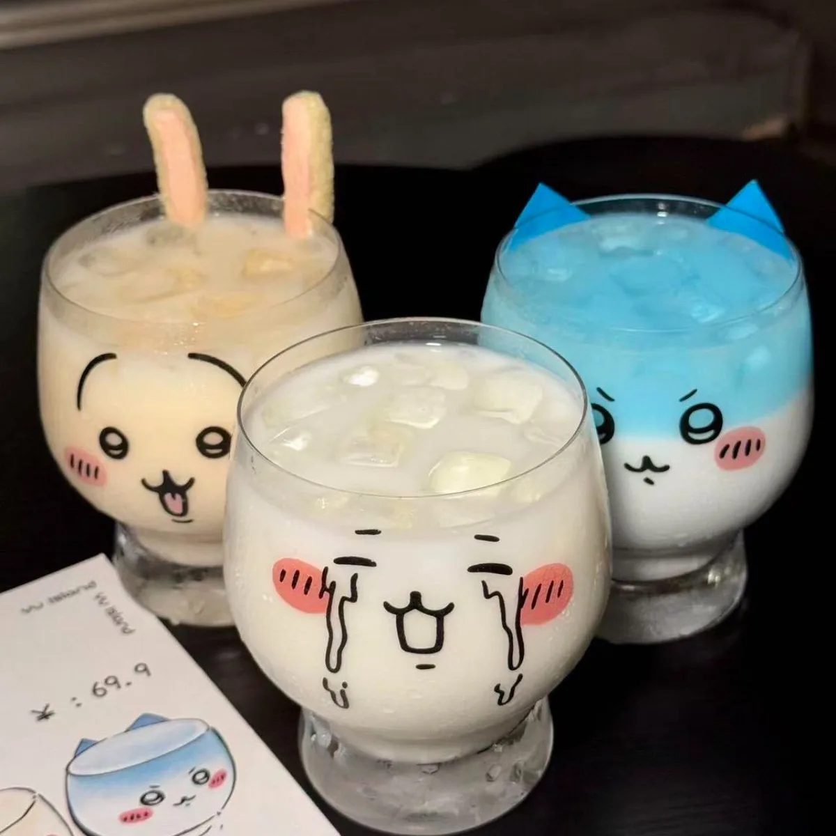 Espresso Shot Glass - Glass Cup Chiikawa Creative Cartoon Anime