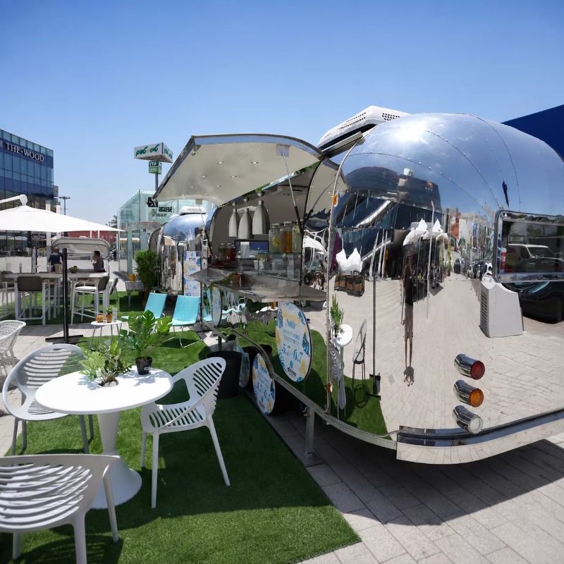 Food Truck Coffee Trailer Stre - огляд і ціна Coffee Van Equipment